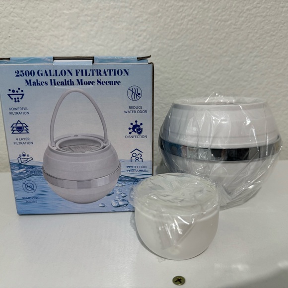Bath Ball Filter-Bathtub Water Filter Removes Hundreds of Contaminant for Softer - Picture 8 of 10